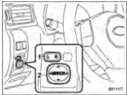 SUBARU FORESTER 2010 - Commande de rétroviseurs télé-commandés - 1