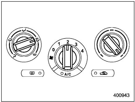 SUBARU FORESTER 2010 - Chauffage et dégivrage - 1