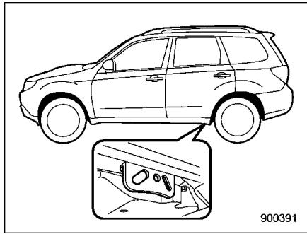 SUBARU FORESTER 2010 - DANGER - 2