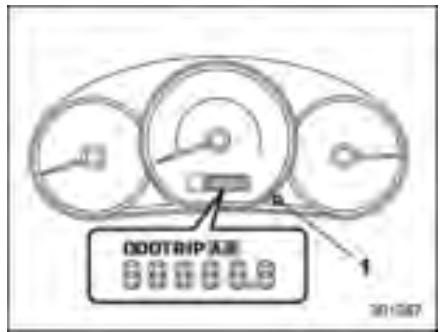 SUBARU FORESTER 2010 - Compteur totalisateur/Competeur journalier - 1