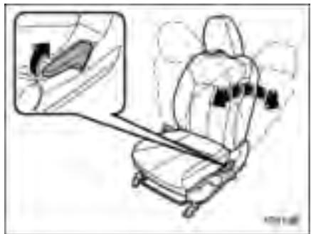 SUBARU FORESTER 2010 - Inclinaison du dossier - 1
