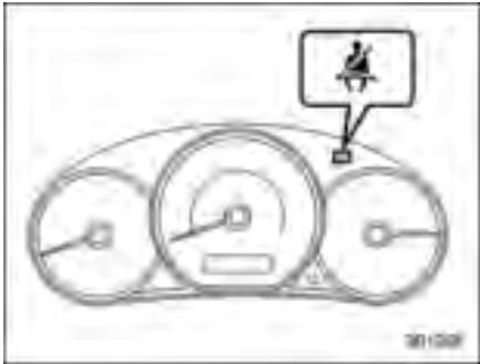 SUBARU FORESTER 2010 - Témoin avertisseur et carillon de ceinture de sécurité - 2