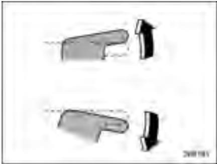 SUBARU FORESTER 2010 - Maneuvre des vitres des passagers - 1