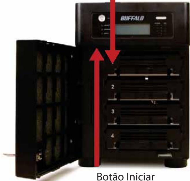 BUFFALO TS-IGL-R5 - Frente Como Painei Removido - 1