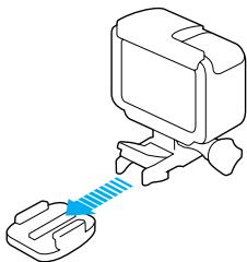 GOPRO HERO5 - ATTACHING MOUNTING BUCKLES TO MOUNTS - 1