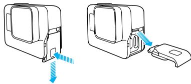 GOPRO HERO5 - REMOVING THE SIDE DOOR - 1