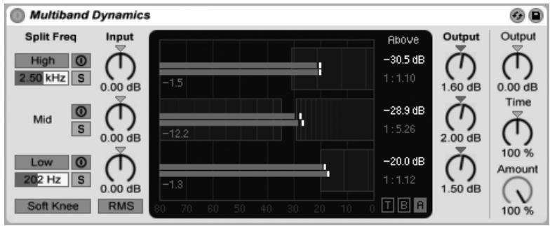 ABLETON LIVE 8 - Multiband Dynamics - 1