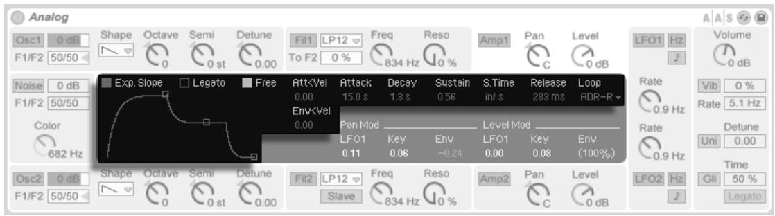 ABLETON LIVE 8 - Enveloppes - 1