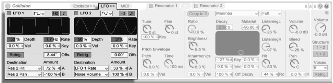 ABLETON LIVE 8 - Onglet LFO - 1