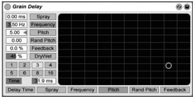 ABLETON LIVE 8 - Grain Delay - 1