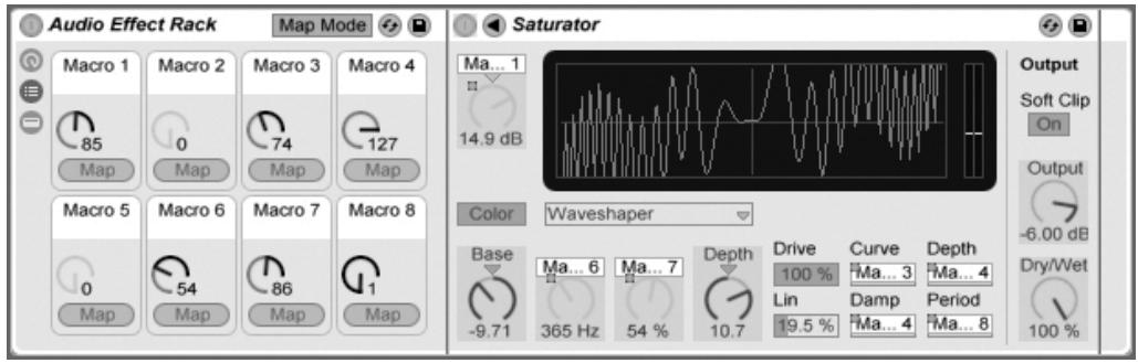 ABLETON LIVE 8 - Emploi des macro-commandes - 1