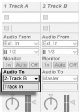 ABLETON LIVE 8 - Routages internes - 1