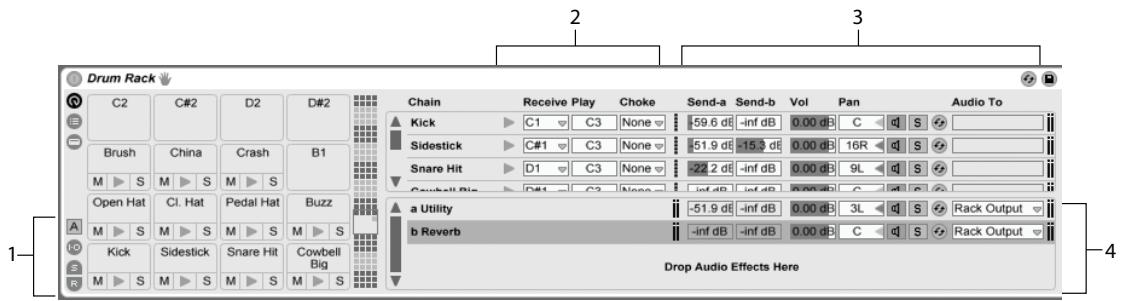 ABLETON LIVE 8 - Racks de batterie (Drum Racks) - 1