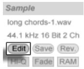 ABLETON LIVE 8 - Édition destructive des échantillons - 1