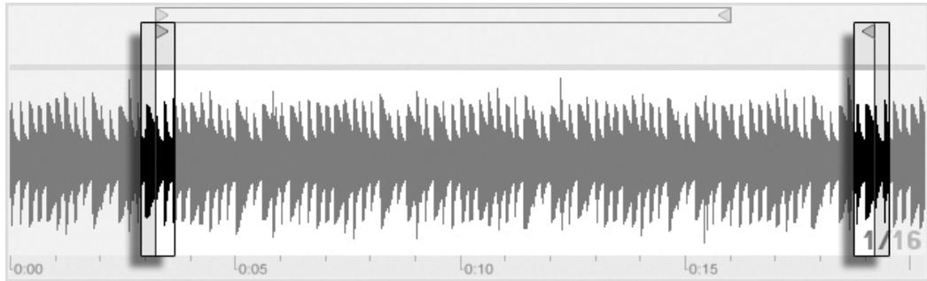 ABLETON LIVE 8 - Lecture normale et sélective (Scrub) de clips - 1