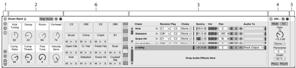 ABLETON LIVE 8 - Examen des Racks - 2