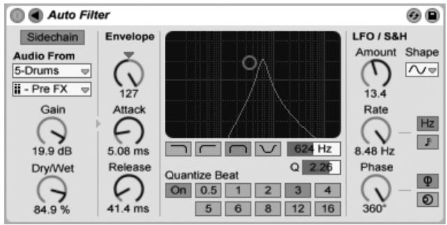 ABLETON LIVE 8 - Auto Filter - 1