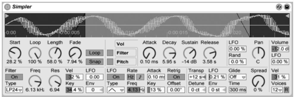 ABLETON LIVE 8 - Simpler - 1