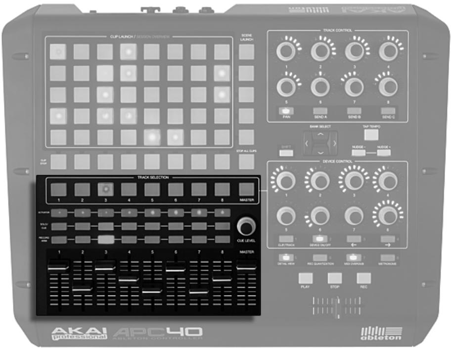 ABLETON LIVE 8 - Section mélangeur - 1