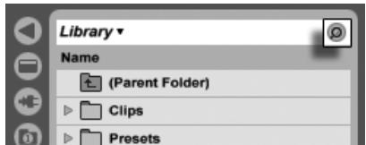 ABLETON LIVE 8 - Recherche de fichiers - 1