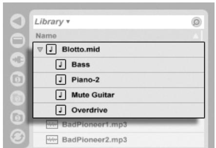 ABLETON LIVE 8 - Clips MIDI et fichiers MIDI - 1