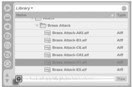 ABLETON LIVE 8 - Pré-écoute de fichiers - 1