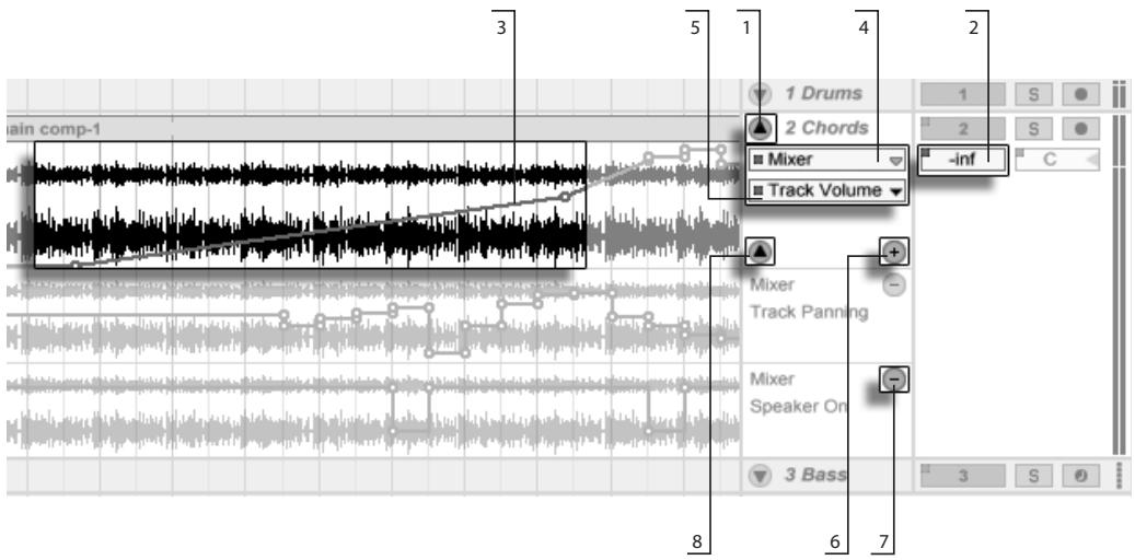 ABLETON LIVE 8 - Dessiner et editor l'automation - 1