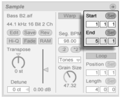 ABLETON LIVE 8 - Lecture normale et sélective (Scrub) de clips - 2