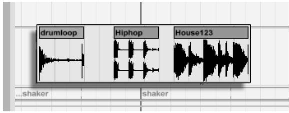 ABLETON LIVE 8 - Consolidation de clips - 1