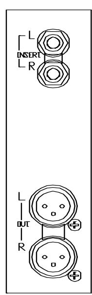 ALLEN & HEATH ALLEN & HEATH WZ162DX - Inserts des sorties principales LR - 1