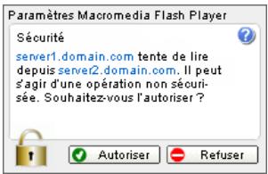 MACROMEDIA FLASH MX 2004 - A propos de la compatibilité avec les precedents modèles de sécurité Flash Player - 1