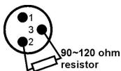 JBSYSTEMS LIGHT LED FLOWER DMX - Electrical installation in DMX-mode: - 1