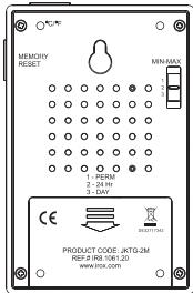 IROX JKTG-2M - COMPARTIMENT DES PILE - 1