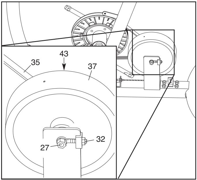 WESLO PURSUIT EASY 100 - COMMENT AJUSTER LA COURROIE - 1