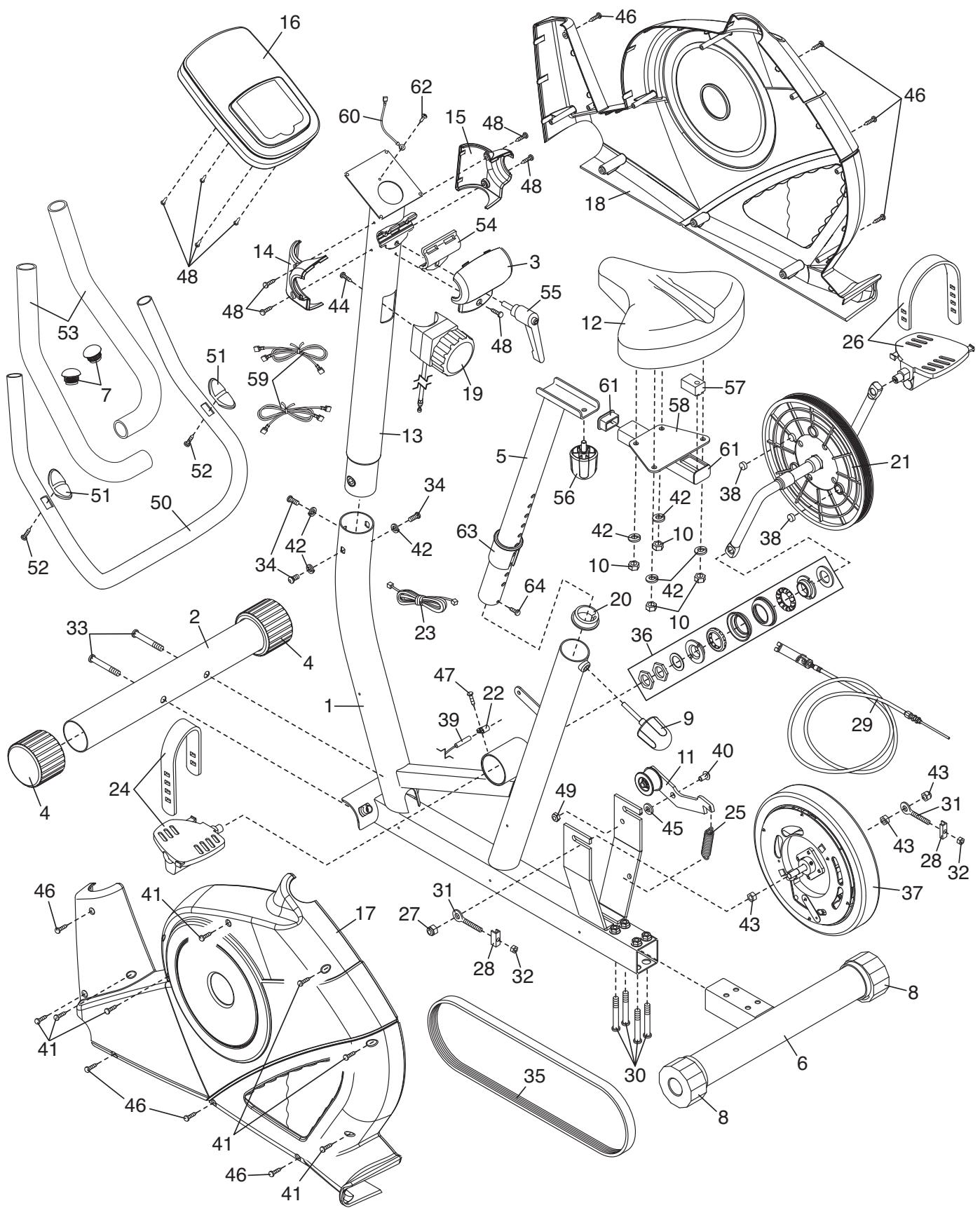 WESLO PURSUIT EASY 100 - FREQUENCY DE L'EXERCICE - 1