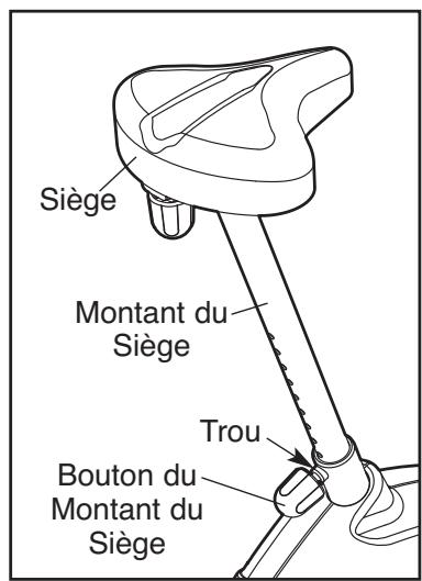 WESLO PURSUIT EASY 100 - COMMENT RÉGLER LE MONTANT DU SIÈGE - 1