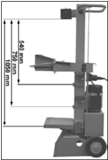 ATIKA ASP 6 N - Regolazione dell'altezza del banco - 1