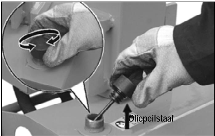 ATIKA ASP 6 N - Hoe controllerik het oliepeil? - 2