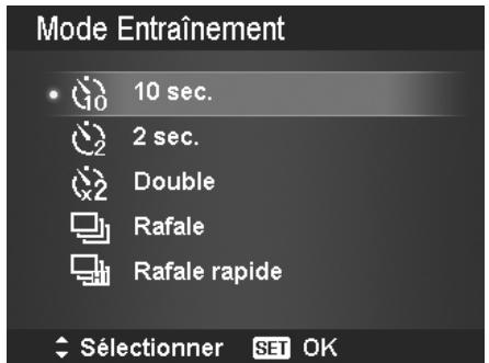 AGFAPHOTO OPTIMA 105 - Pour régler le mode entraînement - 1