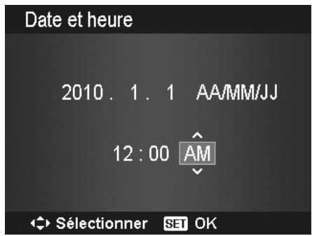 AGFAPHOTO OPTIMA 105 - Régler la date et l'heure - 1