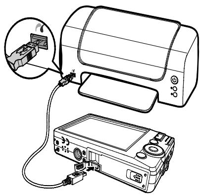 AGFAPHOTO OPTIMA 105 - Connecter l'appareil photo à une imprimante - 1