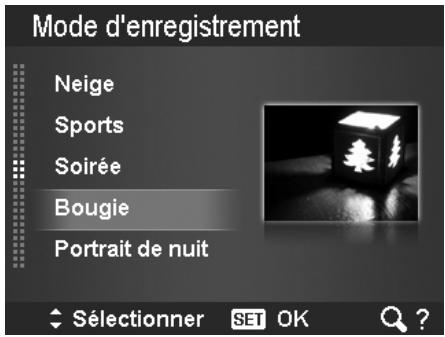AGFAPHOTO OPTIMA 105 - Réglage du mode d'enregistrement - 2