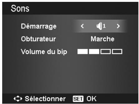 AGFAPHOTO OPTIMA 105 - Régler les sons - 1