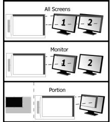 TRUST SLIZE ULTRA-SLIM - Monitor area ("Area del monitor"): - 1