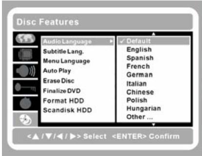 IISONIC II4780 - - Langue audio - 1