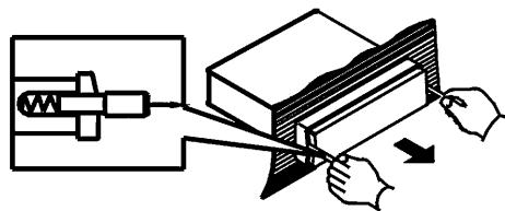 CALIBER RCD 212BTI - Remove the Old Unit from the Dashboard - 2