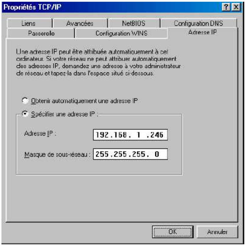COMET LABS WN558 - Adresse IP fixe - 1