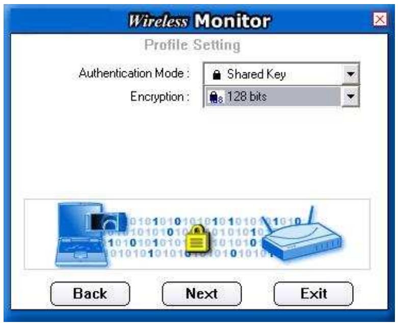 COMET LABS WN558 - Encryption WEP - 2