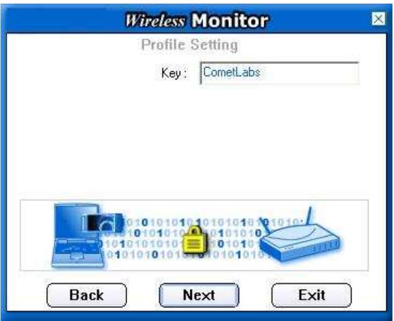 COMET LABS WN558 - Encryption WPA - 2