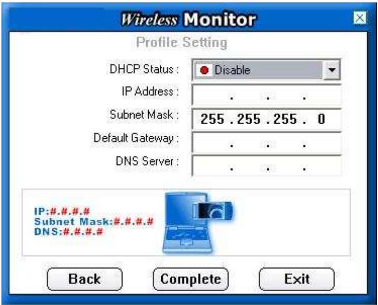 COMET LABS WN558 - Configuration sous windows - 5